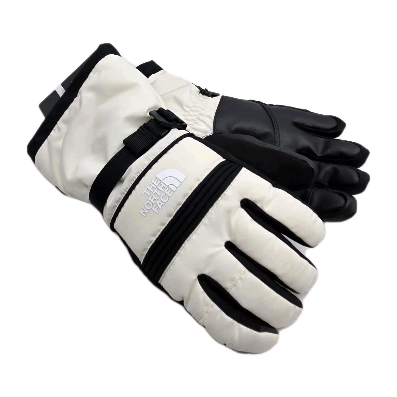 THE NORTH FACE Women's White Dune Montana Ski Gloves XSmall TNF - NWT