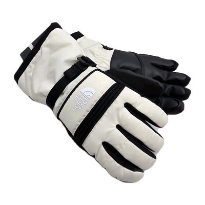 THE NORTH FACE  Women's White Dune Montana Ski Gloves XSmall TNF - NWT