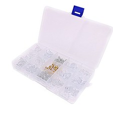 1Box 15 Kinds Silicone Nose Pads Spare Replacement Kit For Eyeglasses Sunglass/