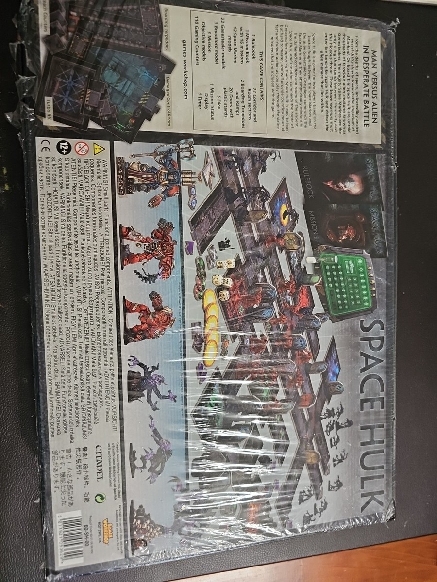 ゲームズワークショップ　SPACE HULK Games Workshop: Space Hulk Third Edition 2009 Board Game | eBay
