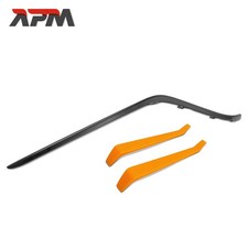 Zierleiste Stoßfänger Vorne Links Glänzend Schwarz für Mercedes V167 AMG GLE 53