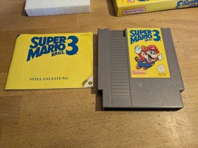 Super Mario Bros 3 Nintendo NES PAL B OVP BOXED CIB #2