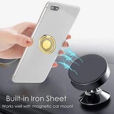 Universal 360  Rotating Finger Ring Stand Holder For Phone Bling Glitter