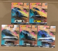 NEW Hot Wheels 2019 Premium Car Culture Street Tuners Complete Set of 5 Cars