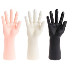 Gloves Jewelry Model Stand for Home Decor/Jewelry Store - Black/White/Skin Tone