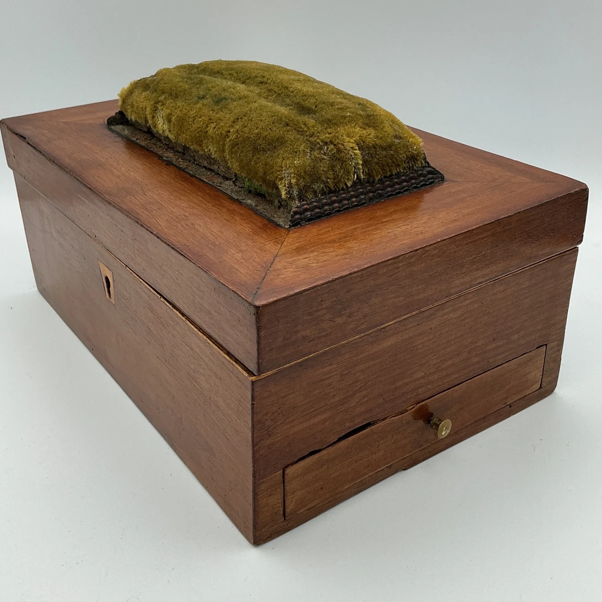 Wood Antique Sewing Sewing Boxes for sale | eBay