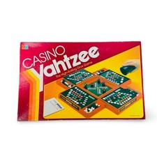 Casino Yahtzee Dice Game 1986 Milton Bradley 100% Complete Unused