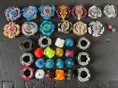 Beyblade Bulk Set Accessories Model Parts Collection Complete With Launcher