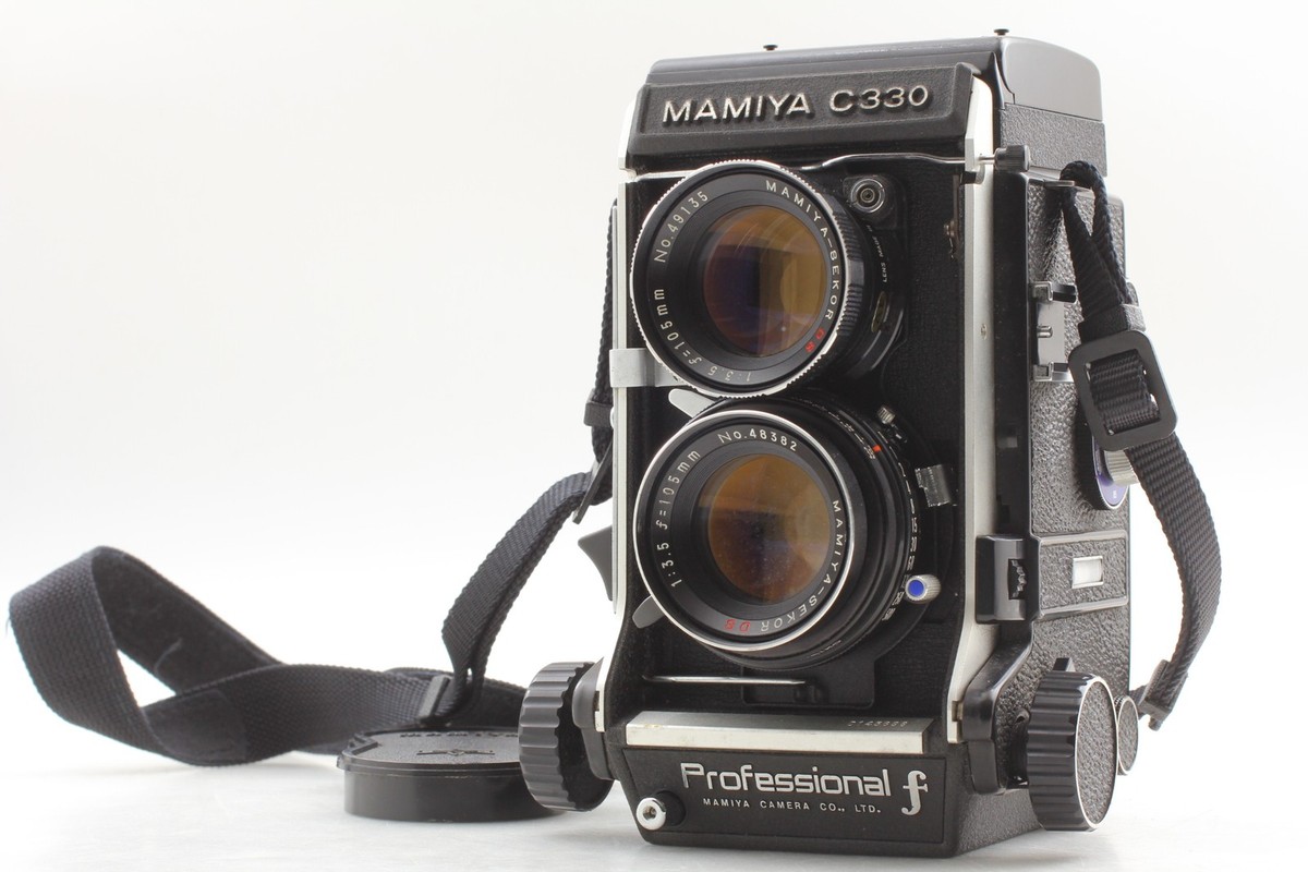 Mamiya C330 f 105ｍｍ F3.5 Near MINT] Mamiya C330 Pro F TLR 6x6 Film Camera 105mm f3.5
