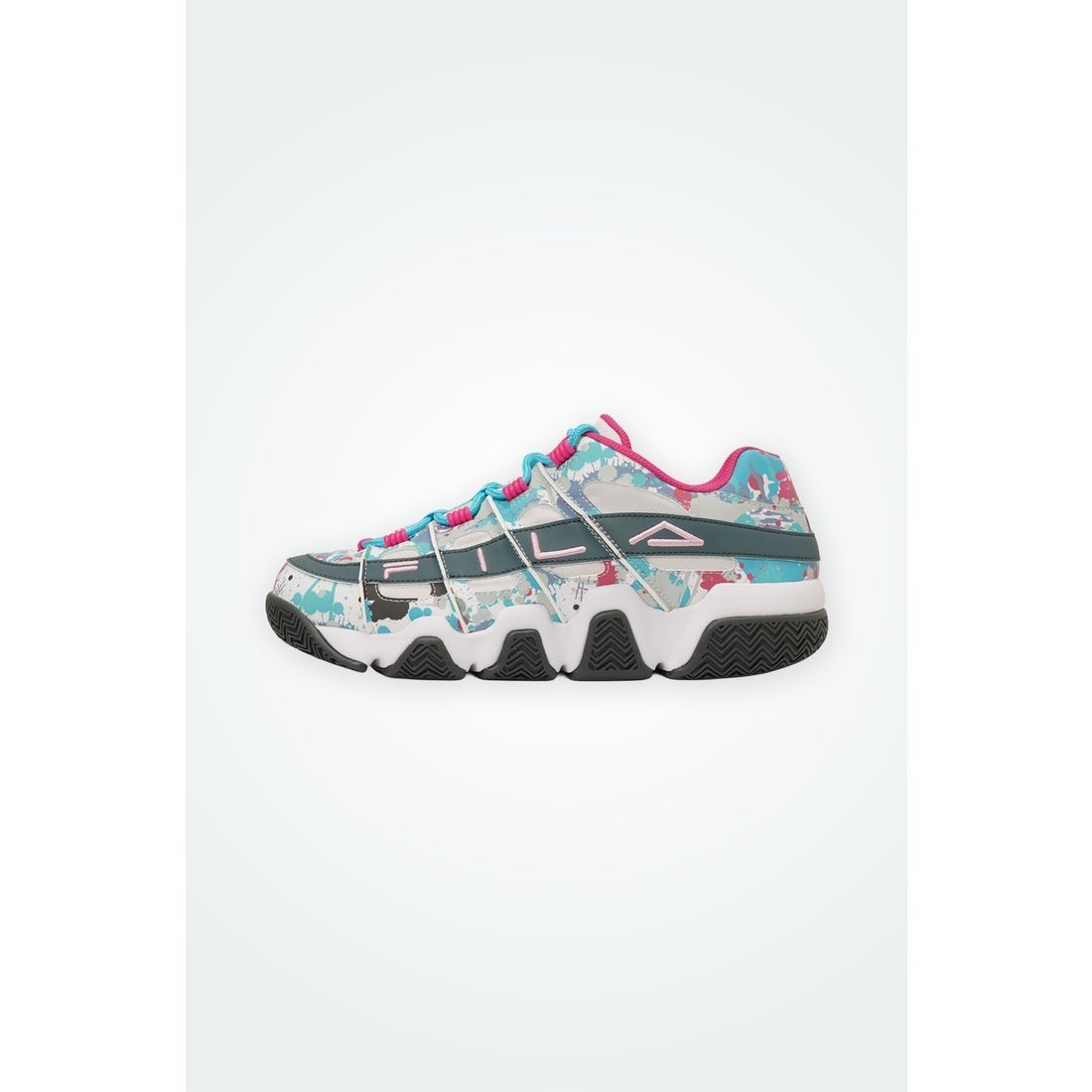 FILA INTERUN v2 × Hatsune Miku / Casual Sneakers (WHITE/BLACK/RED