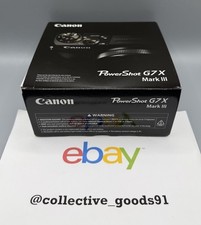 Canon PowerShot G7 X Mark III 20.1MP Point & Shoot Digital Camera NEW - Black