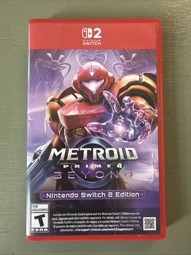 Metroid Prime 4: Beyond - Nintendo Switch 2 Game And Case