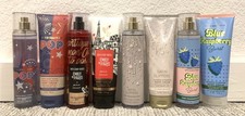 Bath  Body Works MASSIVE 8 pc LOT RARE     Body Mist Body Cream Sets - NEW