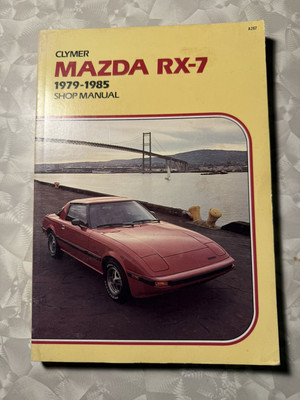 1979-1985 Mazda RX-7 Clymer Repair Manual