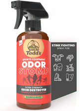 Odor Stomp Sports Equipment Odor Eliminator Spray, Enzyme-Powered, 16Oz