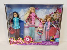 PASSAPORTO ROSA BARBIE BAMBOLA SORELLE SET 2016 MATTEL FDR56 NRFB 