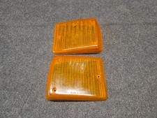 Vw T2 Bus Amber Hella Indicator Repeater Turn Signals Glass Pair Vw T2 Bus Amber Hella Indicator Repeater Turn Signals Glass Pair