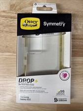 OtterBox Symmetry Series Case for Samsung Galaxy S22 Stardust Yellowed Sides 