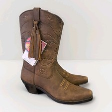 NEW Ariat Women's Heritage Tassel Western Cowboy Boots 13629 Size 8B BombLeather