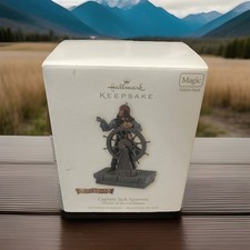 NIB Hallmark  Captain Jack Sparrow Pirates Of The Caribbean Ornament 2008