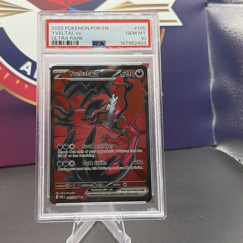 Yveltal ex graded PSA 10 for sale on eBay