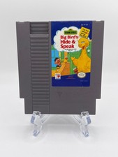 Sesame Street: Big Bird’s Hide and Speak (NES) – Original Cartridge Only