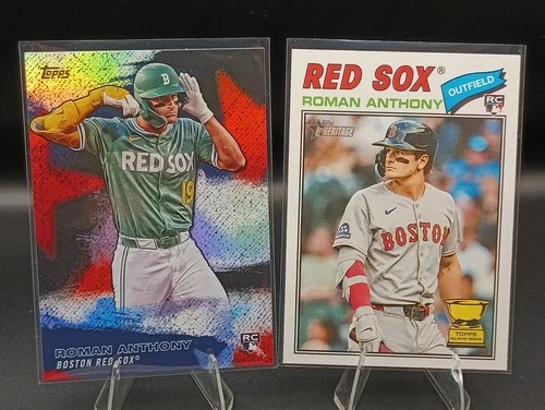 Roman Anthony 2026 Topps Rookie Card Lot - Boston Red Sox