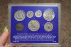 1917-1964 Six Decades of American Silver Coinage 7 Coins in Holder — photo 2