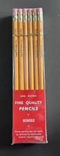 Vintage One Dozen Land O’ Lakes Fine Quality Pencils Bonded NOS Creamery 