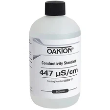 Oakton Calibration Solution.EC,447 uS/,1 Pt WD-00653-47 Oakton WD-00653-47