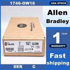 1746-OW16 Series D Allen-Bradley Relay Output Module 16-Channel 120/240V AC