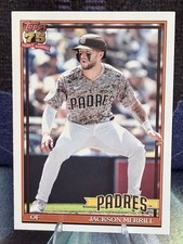 2026 Topps Series 1 1991 Insert Jackson Merrill San Diego Padres
