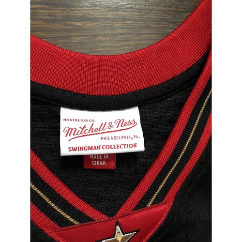 Mitchell & Ness Iverson 2000-2001 Sixers hardwood classic jersey black Men's XL - Picture 4 of 14