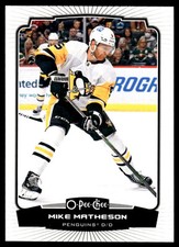 2022-23 O-Pee-Chee #314 Mike Matheson Pittsburgh Penguins Hockey Card