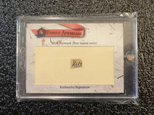 Moe Howard - Cut Auto Signature - 2021 Historic Autographs - Three Stooges