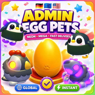 Adopt me Sushi Penguin Pinguin  ADMIN ABUSE EGG & PETS & BUNDLE  Velocirooster