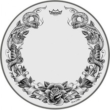 Remo PA-1322-TT-T02 Powerstroke 3 22 Bass Dru...
