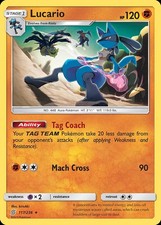 Pokemon Lucario (117/284) Unified Minds LP on eBay