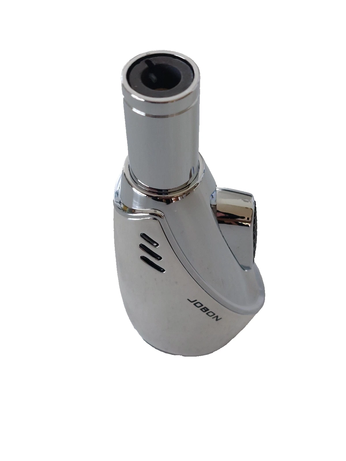 JOBON Torch Jet Lighter Windproof Refillable Silver Multiple uses culinary, wel - Picture 1 of 4