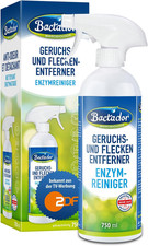 Bactador Enzymreiniger Spray 750Ml - Geruchsentferner & Fleckenentferner, Hundeu