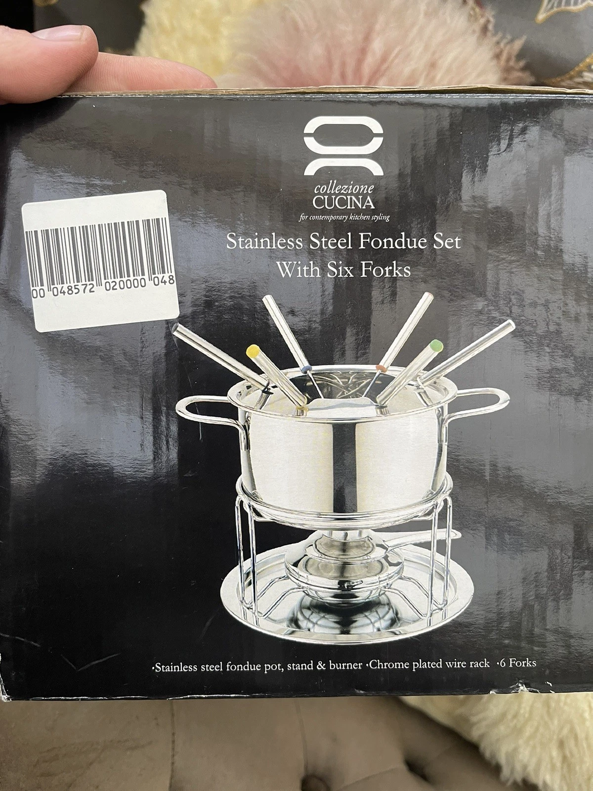 Stainless Steel Party Fondue Set