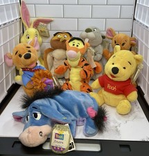 1998-Series 1999 Star Beanie Pooh And Friends-8 1 Total W/tags In Hard Cases