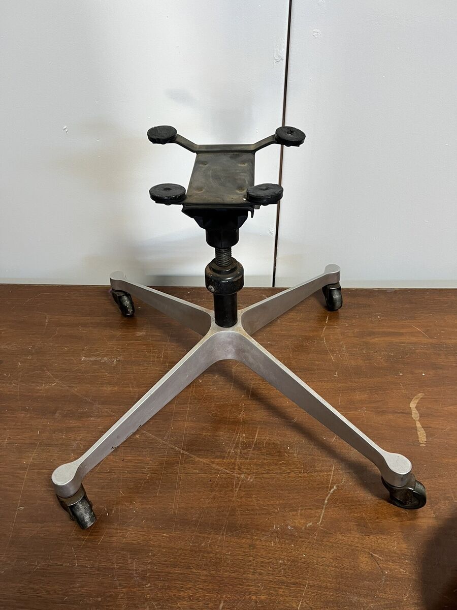 Herman Miller Eames Orange Naugahyde Shell Arm Chair + Base Herman Miller Eames Orange Naugahyde Shell Arm Chair + Base