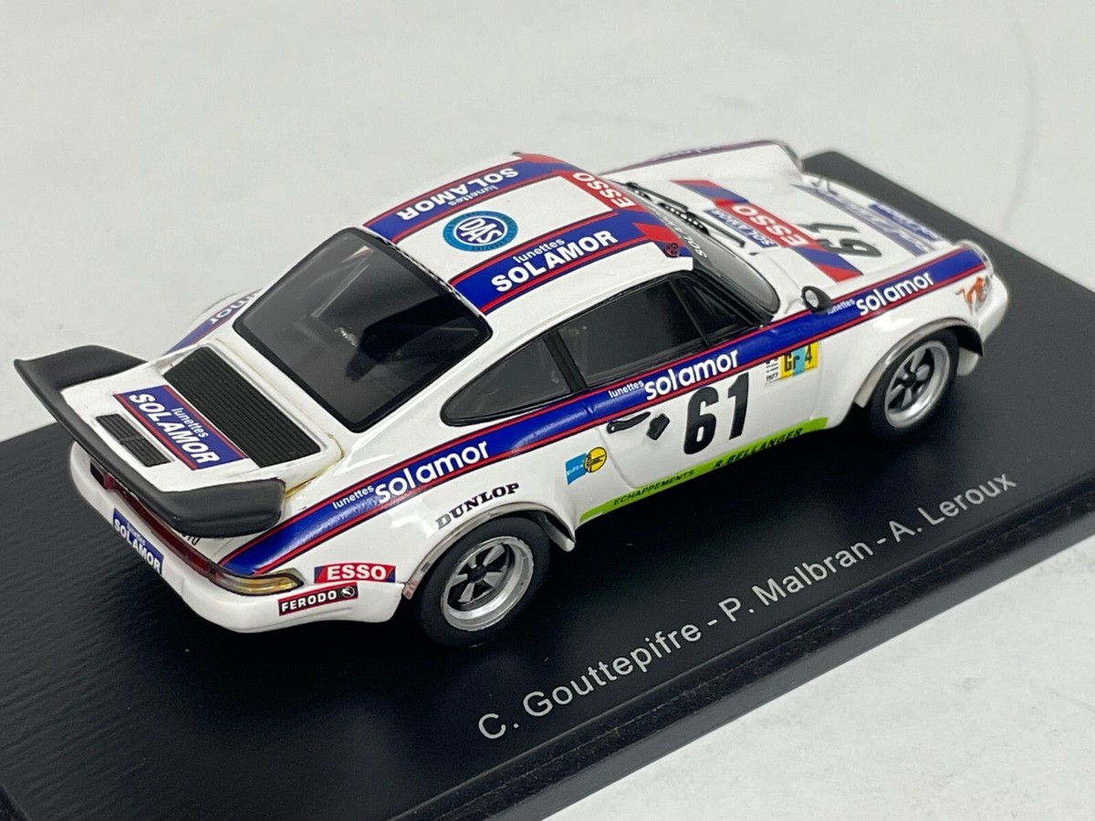 1/43 Spark Porsche 911 RS #61 10th Place 1977 24 Hours of LeMans