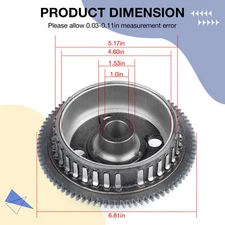 Flywheel Rotor For Polaris Sportsman 500 EFI HO Forest Tractor 2006-2013 3089905