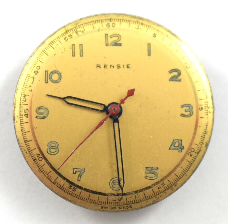 Mouvement Mécanique De Montre Bracelet Rensie Vintage - Pour Pièces/réparation - Occasion