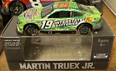 2022 Martin Truex Jr #19 Interstate Batteries 1/64 Scale NASCAR Diecast *T
