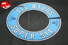 Chrysler Dodge Plymouth Super Six Air Cleaner Decal Free Shipping Chrysler Dodge Plymouth Super Six Air Cleaner Decal Free Shipping