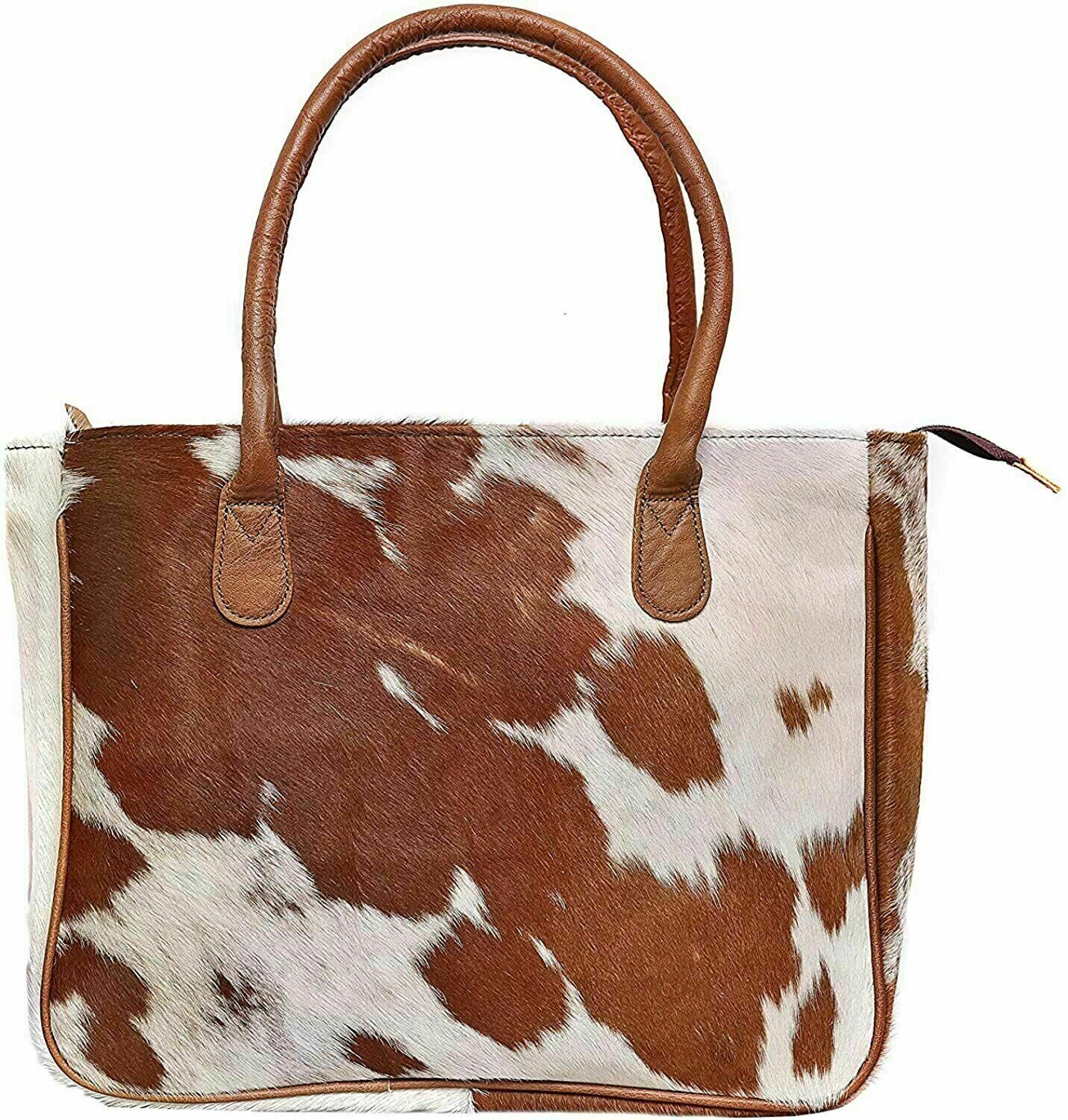 Handbag Shoulder Large Cowhide Purse Tote Women Bag Leather Satchel Messenger-image