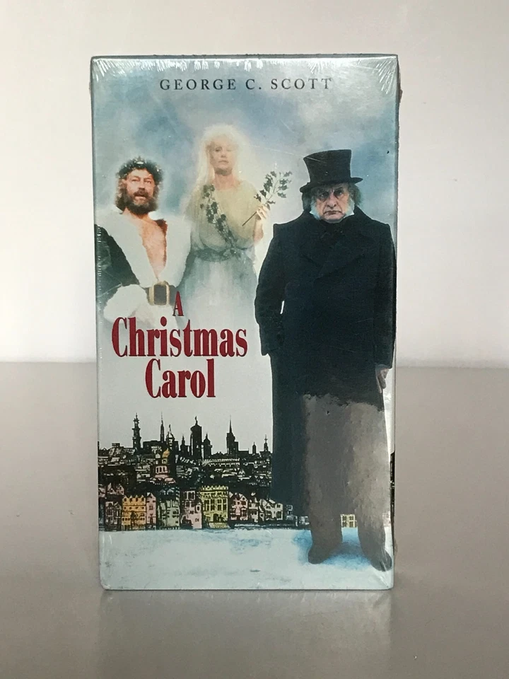 A Christmas Carol VHS George C. Scott Charles Dickens NEW Sealed Watermark - Image 3 of 4